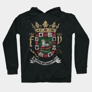 escudo Puerto Rico Hoodie